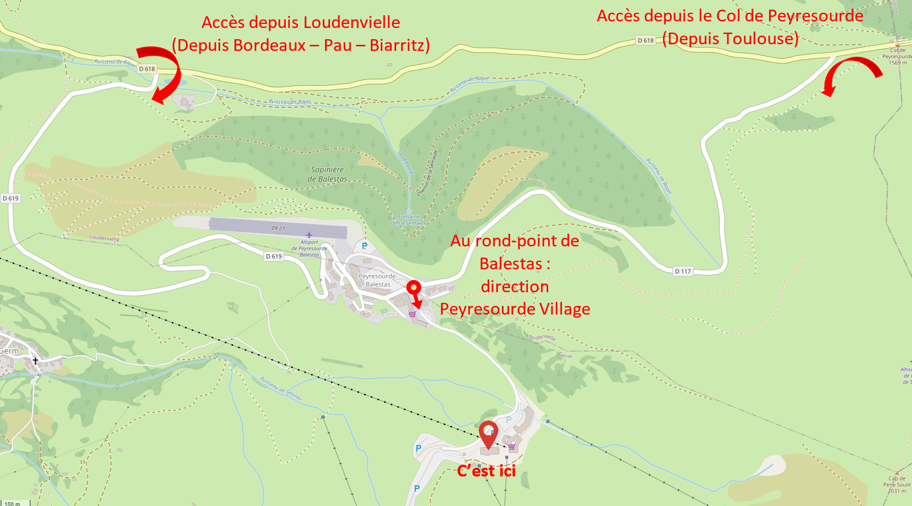 Plan d'accès